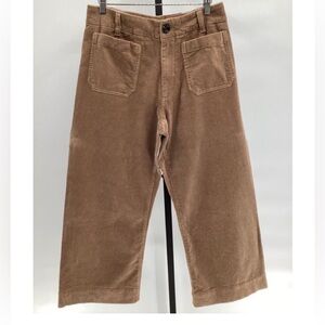 SOLD OUT ONLINE Quince Tan Patch Pocket Cropped Pants